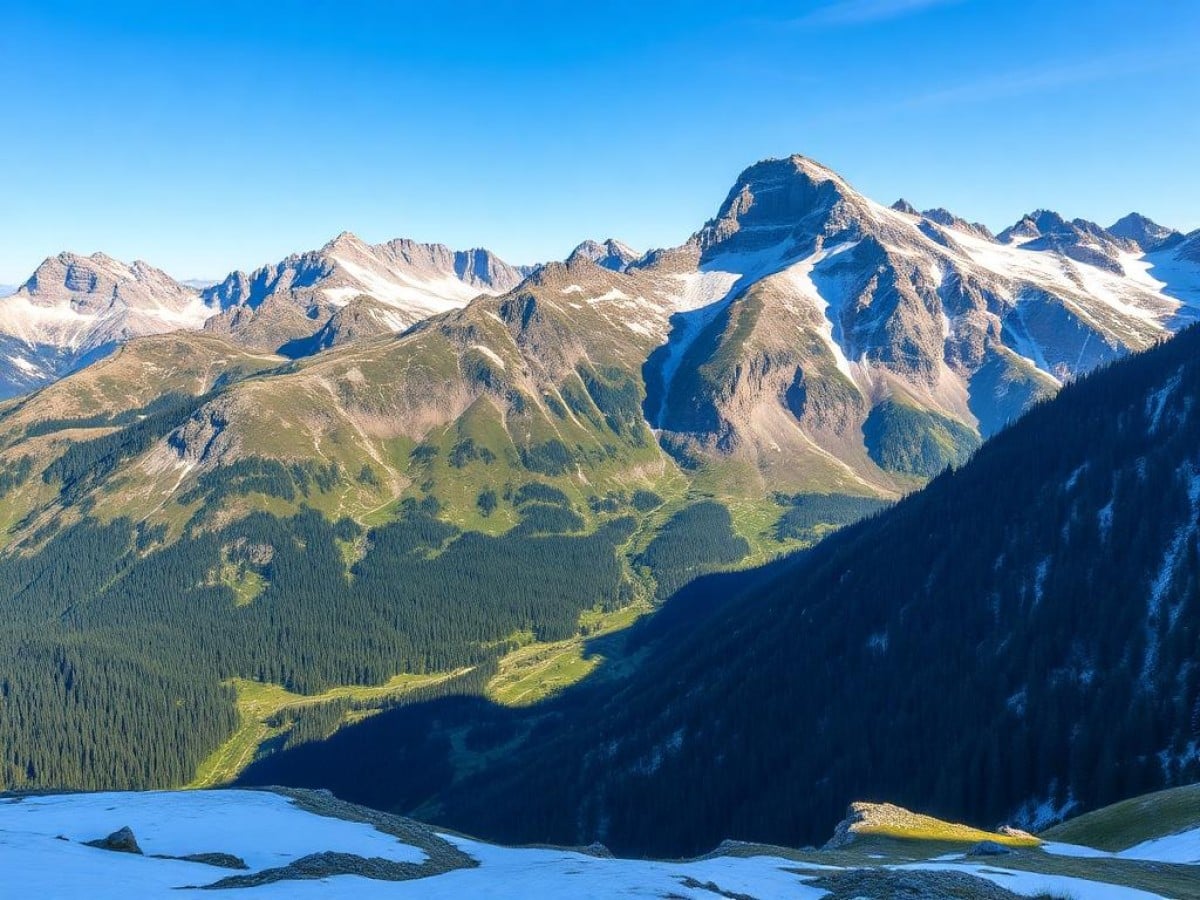 Des montagnes impressionnantes