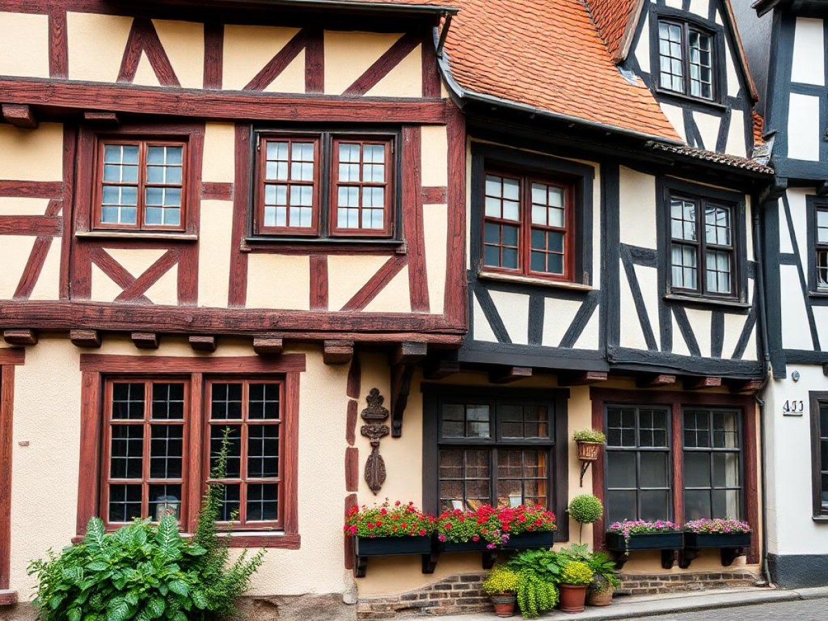 Splendeur des colombages : quand l'histoire revêt ses plus beaux atours