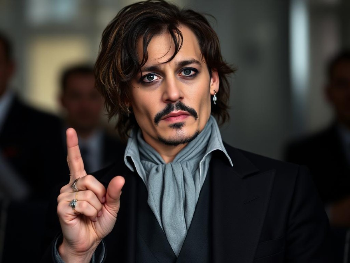 Johnny Depp in Cannes, 2023