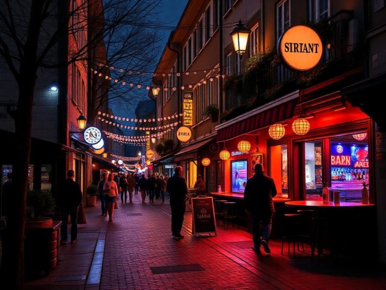 Villes de la nuit : paradis pour noctambules