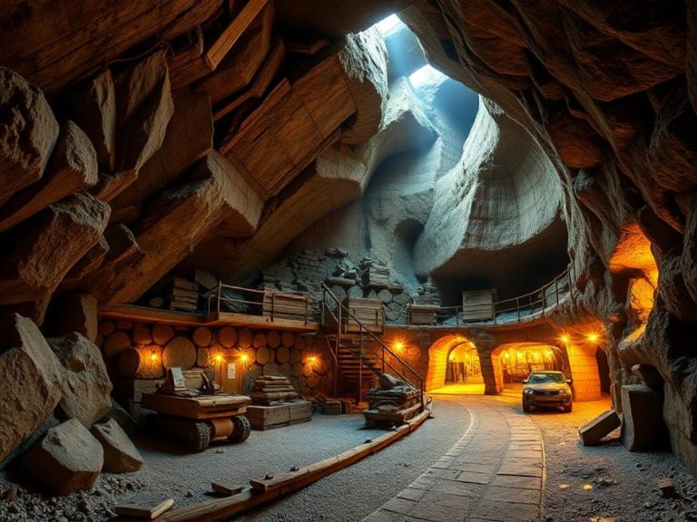 Que se passe-t-il aujourd’hui dans les mines et galeries ?  