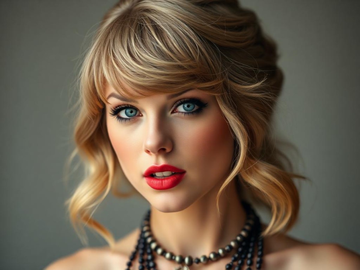 Taylor Swift bei den GRAMMY Awards 2025.