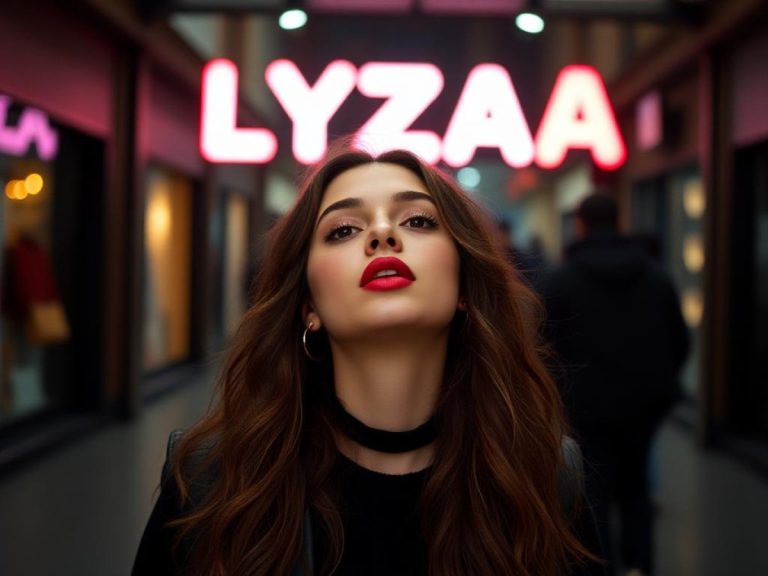 Sängerin Lyza aus Berlin in der zweiten Show beim deutschen Vorentscheid des Eurovision Song Contest (ESC)