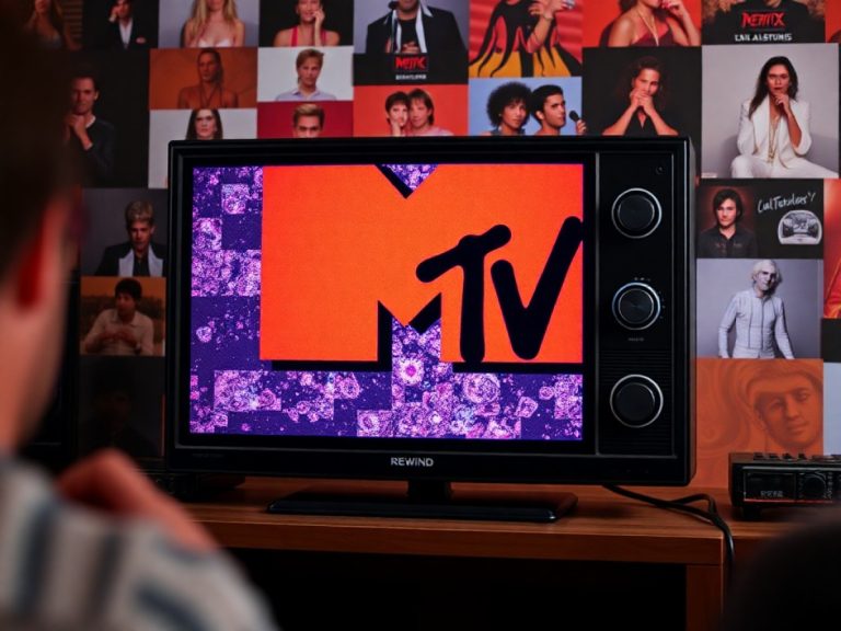 So sah das MTV-Logo einst aus