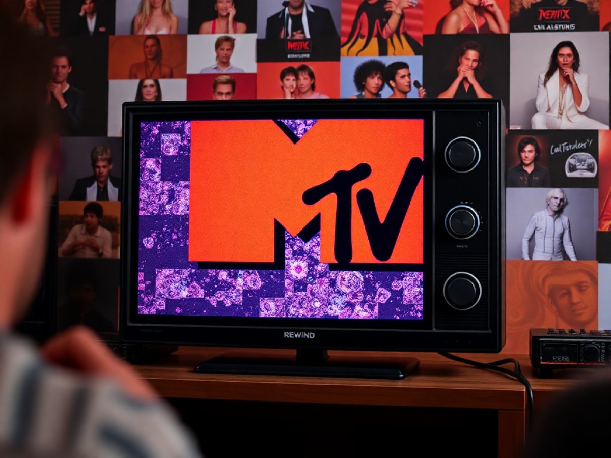 So sah das MTV-Logo einst aus