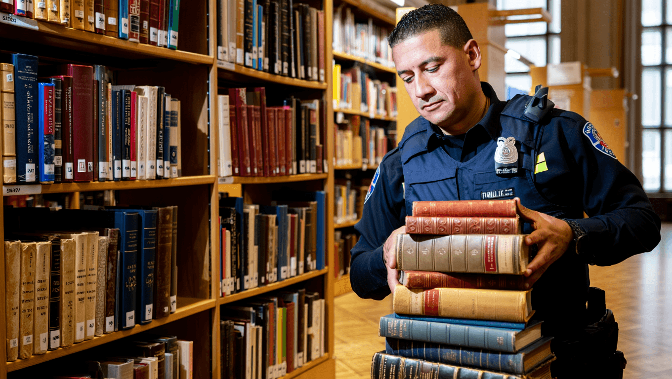 Bibliophile bureaucrat banged up for book burglary
