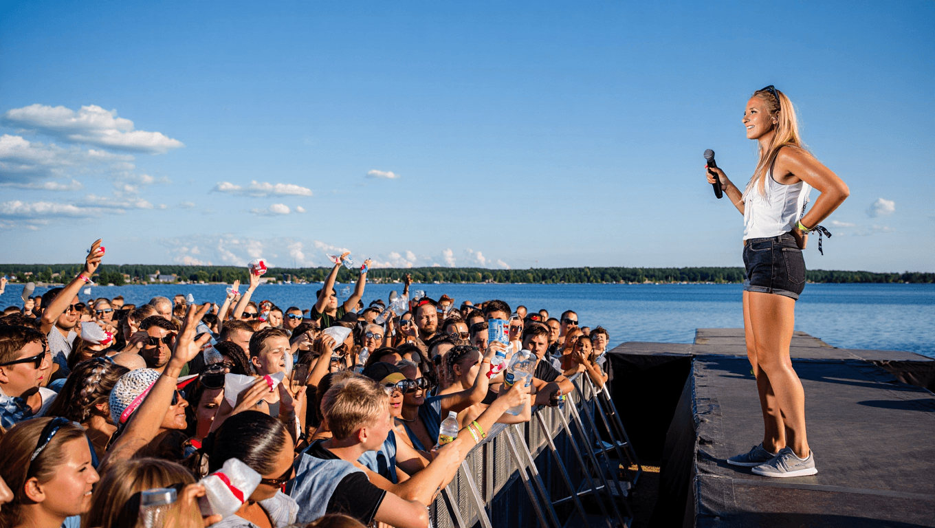 37 Grad beim Nina-Chuba-Konzert: Darf man Wasser mitbringen?
