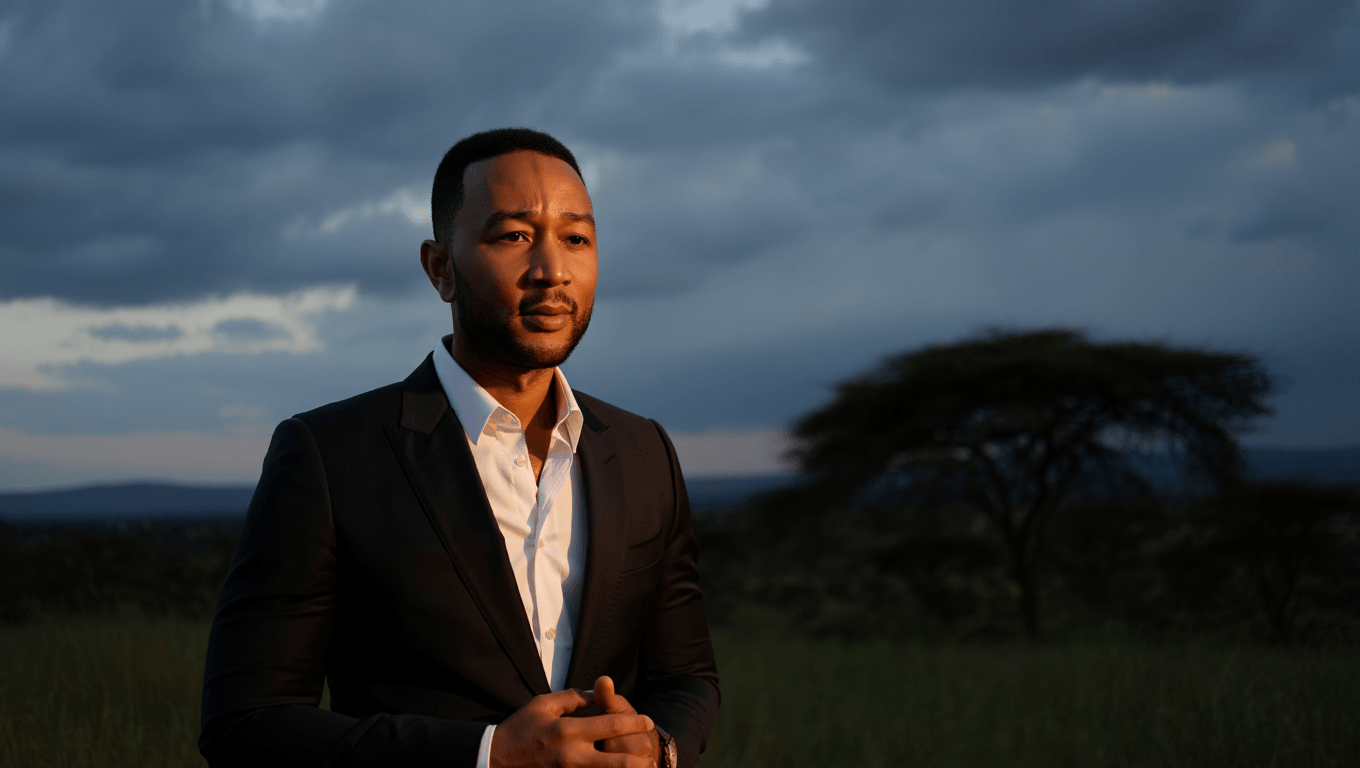 John Legend als Harry Belafonte im Paul-Simon-Biopic