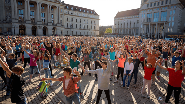 Crowd breaks world record for ballet class in Hannover