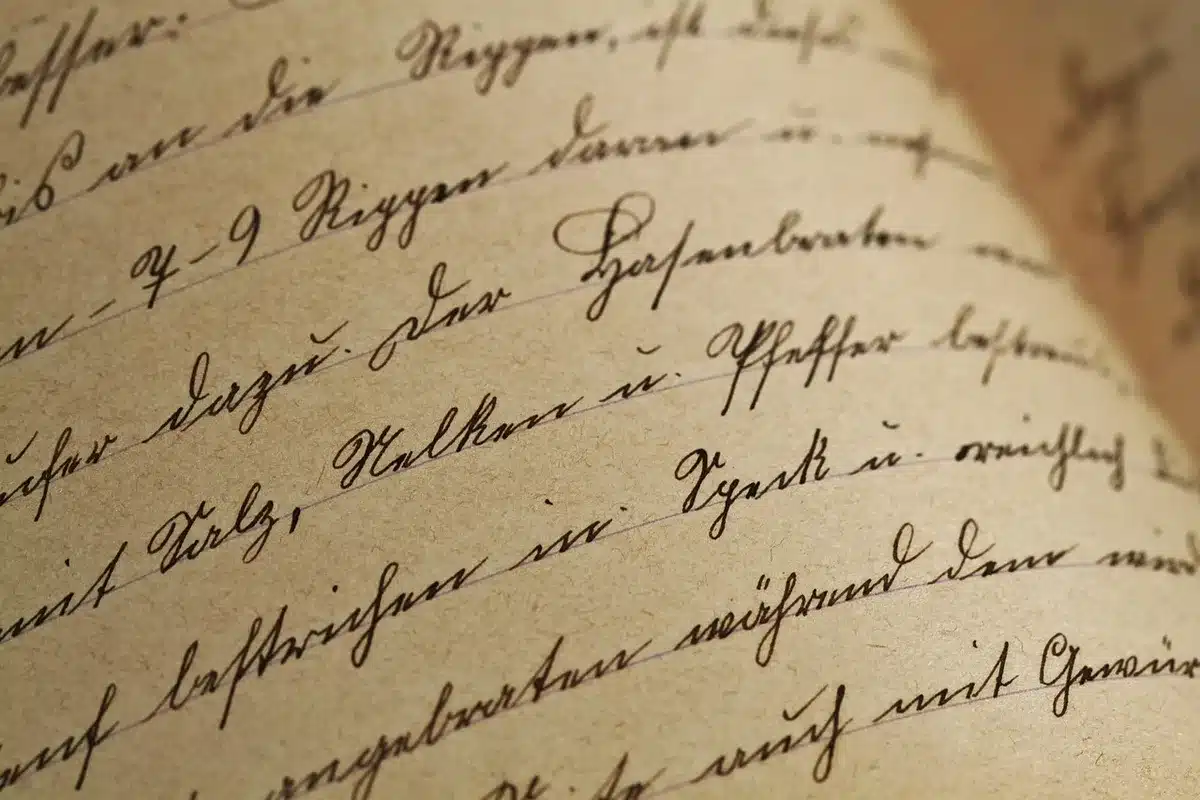 Sammlung von historischen Einzelbuchstaben und Firmenschildern in verschiedenen Materialien und Größen